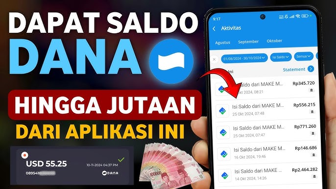 Aplikasi Penghasil Saldo DANA Solusi Cerdas Mendapatkan Penghasilan Tambahan di Era Digital